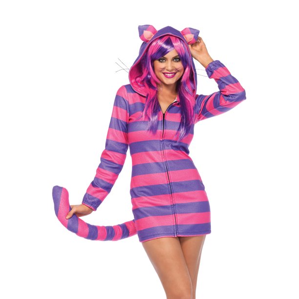 Leg Avenue Women's Cheshire Cat Wonderland Halloween Costume Walmart