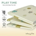 thumbnail image 3 of Dream On Me Play Time Reversible Baby Play Mat Foldable Extra Large Thick Foam Crawling Playmats for Toddlers Waterproof Portable Playmat Yoga/Picnic/Game Mat Indoor/Outdoor, Cloud and Jungle Bear, 3 of 6