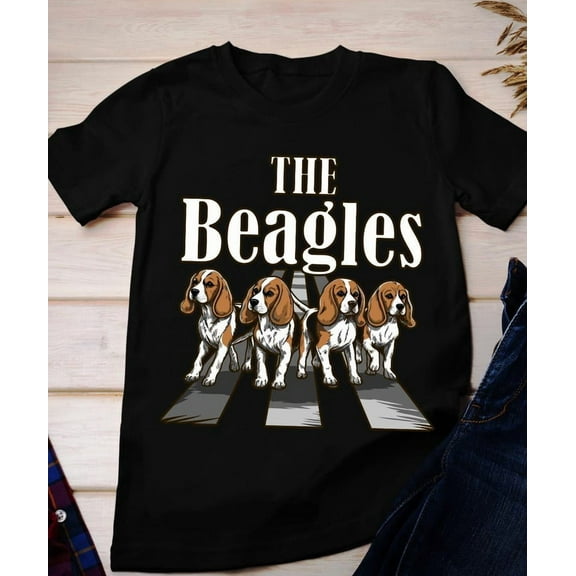 The Beagles A Cool Humorous Graphic T-Shirt for Dog Lovers Gift, for men and women up to 5XL