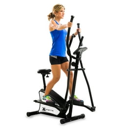 Best Choice Products 2 in 1 Elliptical Trainer Exercise Bike w LCD Screen Adjustable Seat 220lb Capacity Walmart