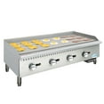thumbnail image 6 of 48 in. Natural Gas 4-Burner Griddle with 120,000 BTUs in Stainless-Steel (KM-GG4-48M), 6 of 12