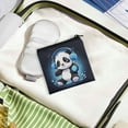 thumbnail image 3 of SEANATIVE Music Panda Sanitary Napkin Storage Bag Tampons Organizer with Zipper for Women Girls 2pcs Lightweight Menstrual Pad Period Bag Tampons Zipper Organizer Bag, 3 of 7