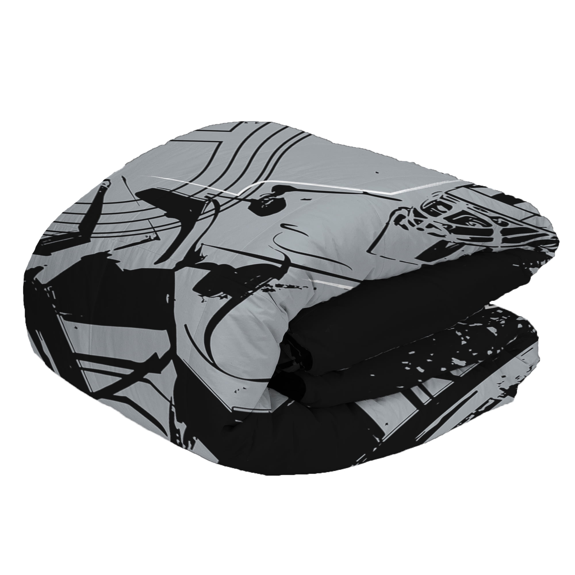 NHL Multi Team Puck Stop Twin/Full Comforter Set with Pillowcase