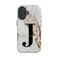 thumbnail image 1 of Personalised Cracked Marble Name Initials iPhone Case, iPhone 13 Pro Max, 1 of 4
