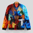 thumbnail image 3 of Wings of Fire Jacket Hoodie with Zipper, Mens Zipper Hoodies, 3D Print Pullover Hooded, Novelty Long Sleeve Sweatshirt, S-5XL, 3 of 7