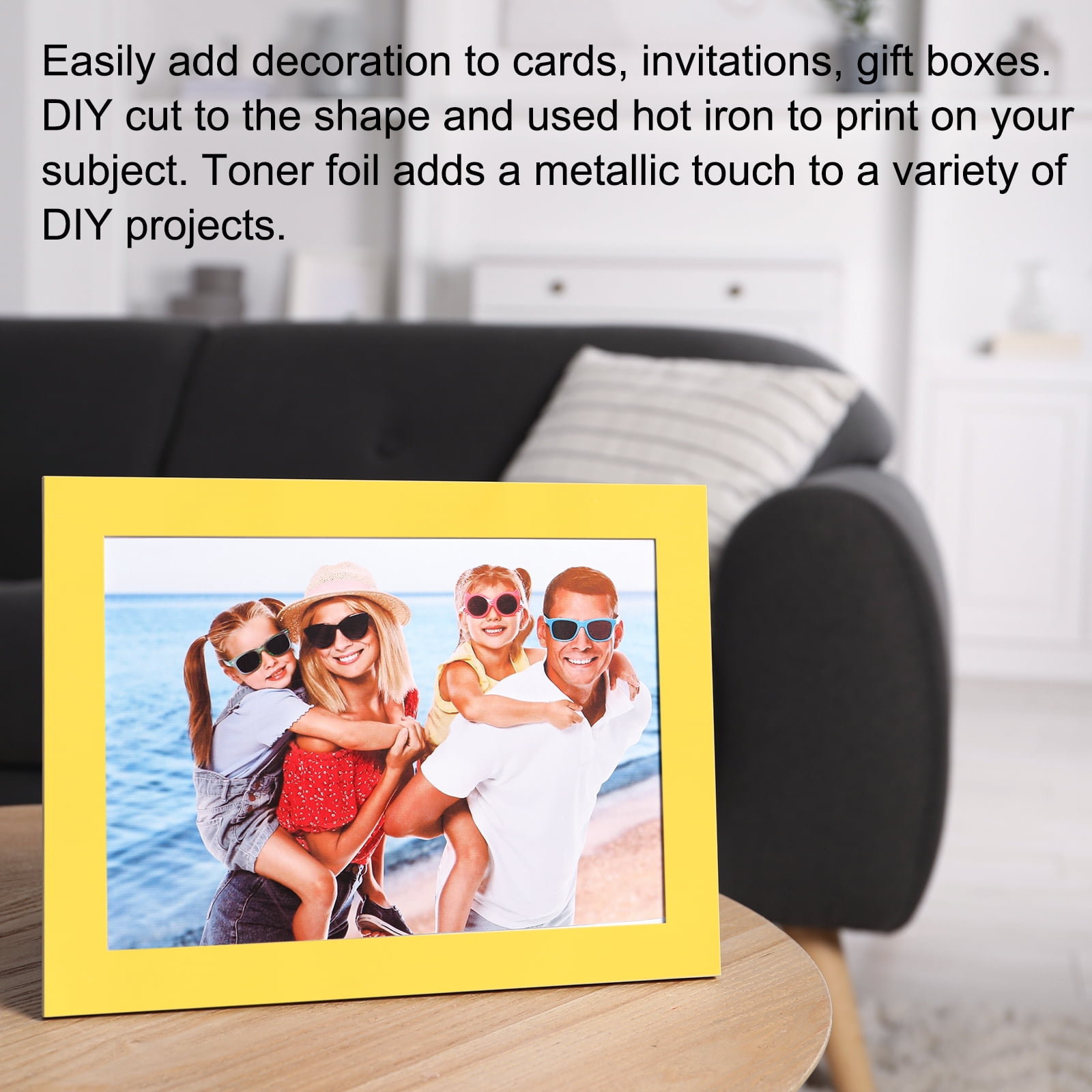 100 Sheets Heat Reactive Foil 20x29cm Pink Foil Transfer Sheets Toner Reactive Foil Transfer Foil