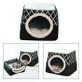 thumbnail image 6 of Cat Bed for Indoor Cats 2-in-1 Pet Bed for Kitten and Small Cat or Dog Cat Tent Cave Washable Cat House 35x33x30cm Pet Supplies, 6 of 8