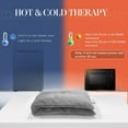thumbnail image 2 of UNCN 1-Pack 17''×5'' Microwave Heat Pad with Washable Cover for Muscle Pain Relief & Relaxation, Gray, 2 of 6