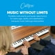 thumbnail image 2 of Piano plegable de mano 88 Touch – Ultraportátil y de tamaño completo con 128 voces, conectividad MID, 2 of 7