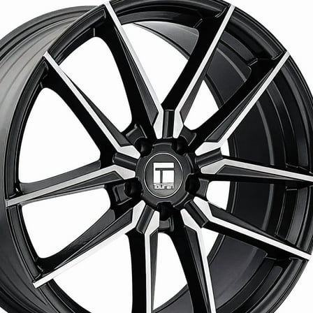 20x9 Touren TR94 Brushed W/ Dark Graphite Window Wheel 5x112 (35mm)