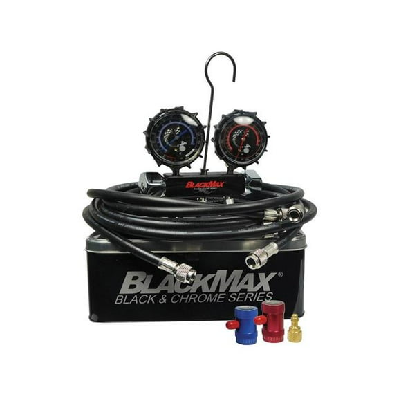 WTD CPS-MAID8QYF Max Manifold Guage Set&#44; Black