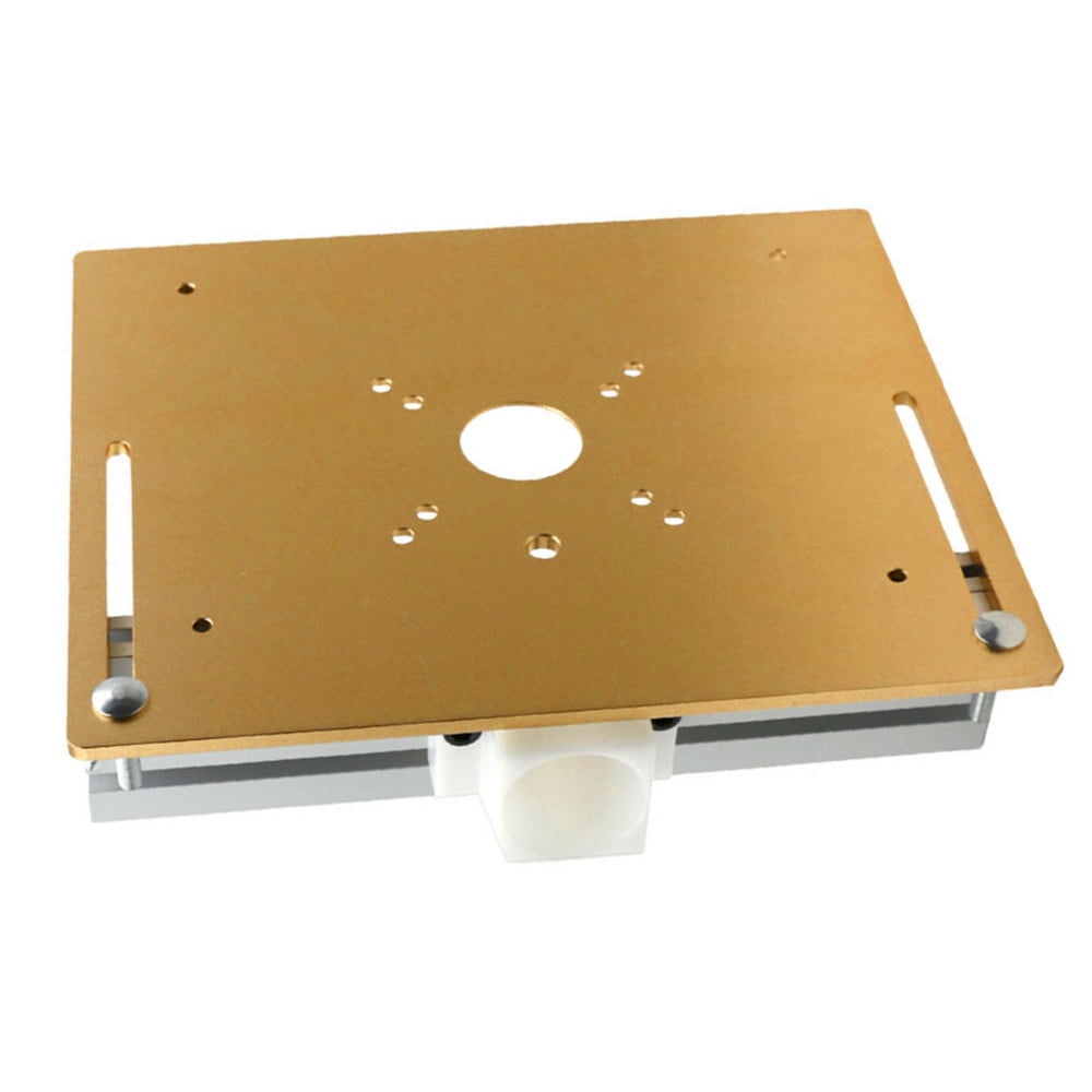 Insert Plate,Table Plate Alloy Auxiliary Tool Benches Wood Flip Plate Alloy Wood Router Table Router Plate Benches Router Templates Table Panel Flip Wood Eryue Plate Router Saw Panel Flip
