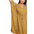thumbnail image 4 of Moomaya Robe Caftan Imprimée de Couverture de Bikini Robes Caftan pour Femmes Grande Taille, 4 of 4