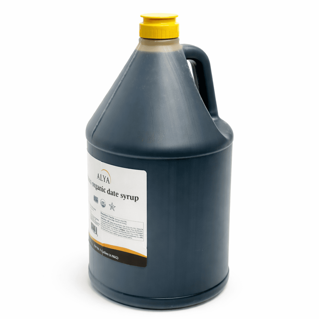 100% Organic Date Syrup | One Ingredient | 1 Gallon (4.9kg)