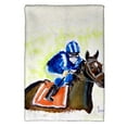 thumbnail image 1 of Betsy Drake KT339 Serviette de Cuisine Cheval & Jockey, 1 of 1