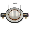 thumbnail image 5 of 51.5mm Treble Voice Coil Reel Tweeter Tweeter Voice Coil Membrane Titanium Film Treble Speaker Repair DIY Parts, 5 of 7