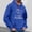 Blue, variant on EchfiProm Mens Graphic Hoodies Black Merry Christmas Pullover Hooded Xmas Winter with Pockets Sweatshirt for Men L