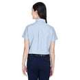 thumbnail image 2 of Ladies' Classic Wrinkle-Resistant Short-Sleeve Oxford - LIGHT BLUE - L, 2 of 2