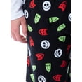 thumbnail image 4 of Disney The Nightmare Before Christmas Women's Henchmen Lock Shock and Barrel Lounge Pajama Pants Plus Size, 4 of 6