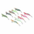 thumbnail image 1 of Plantilla de calamar ANGGREK Señuelo de pesca 145 mm Doble fila, 1 of 8