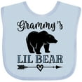 thumbnail image 3 of Inktastic Grammy Lil Bear Grandson Boys Baby Bib, 3 of 4