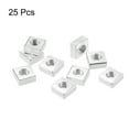 thumbnail image 2 of Unique Bargains Square Nuts, M5x9mmx4mm Zinc-Plated Metric Coarse Thread Assortment Kit, 25pcs, 2 of 5