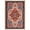 Ivory/Red, variant on SAFAVIEH Journey Casey Oriental Machine Washable Area Rug, Red/Blue, 4'4" x 6'