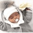 thumbnail image 2 of Gorros de invierno con pompón para bebé, accesorios para fotos de recién nacido, gorro para niño y niña, 2 of 4