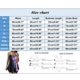 thumbnail image 2 of WILLBEST Dress with Built In Bra Women's Swimwear Tankini 2 Piece Normal Swimsuit Backless 2 Piece Printing Adjustable Print Color Padded Strap Bathing Suits Sexy Beach Wear, 2 of 5