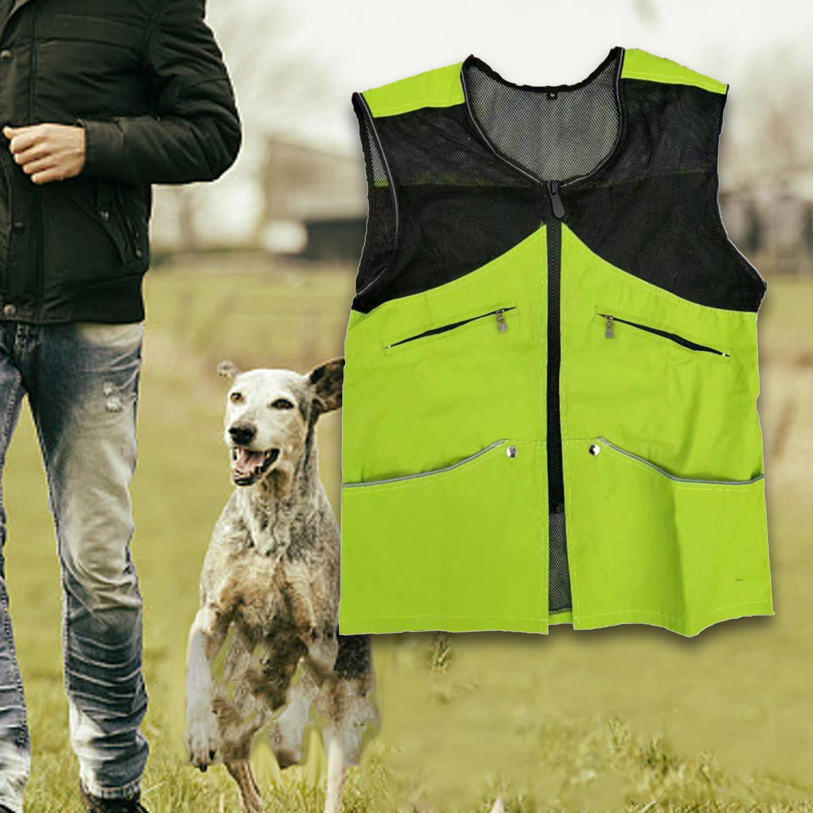 Dog Handler Training Vest Dog Trainer Costume Anti Bite with Multi