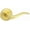 Gold, variant on Kwikset 720SEL-514 Sedona Passage Door Lever Set - Black