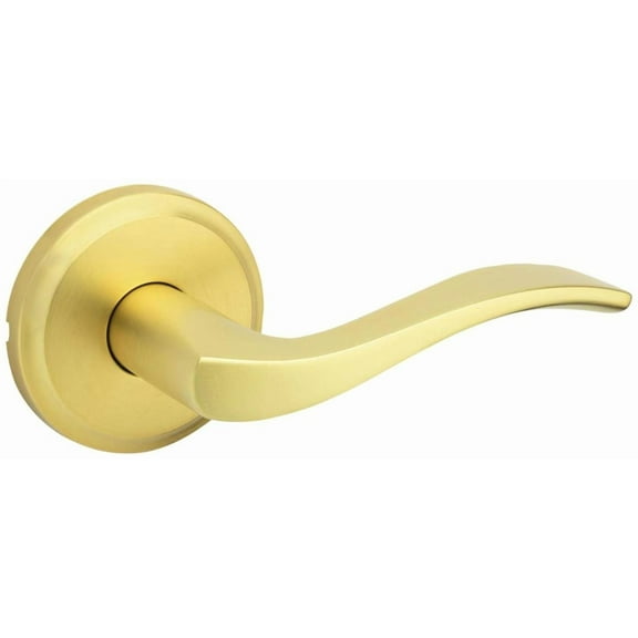Kwikset 720Sel Sedona Passage Door Lever Set - Brass