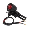 thumbnail image 4 of Luces Traseras de Motocicleta Sunnimix Soporte de Placa Negro Lente Roja Luz de Freno, 4 of 8