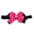 thumbnail image 6 of FYMNSI Baby Girls Ladybug 1st First Birthday Party Cake Smash Outfit Cotton Short Sleeve Romper Bodysuit Princess Tutu Tulle Skirt Bowknot Headband Set for One Year Old Photo Shooting 1 Year Hot Pink, 6 of 8