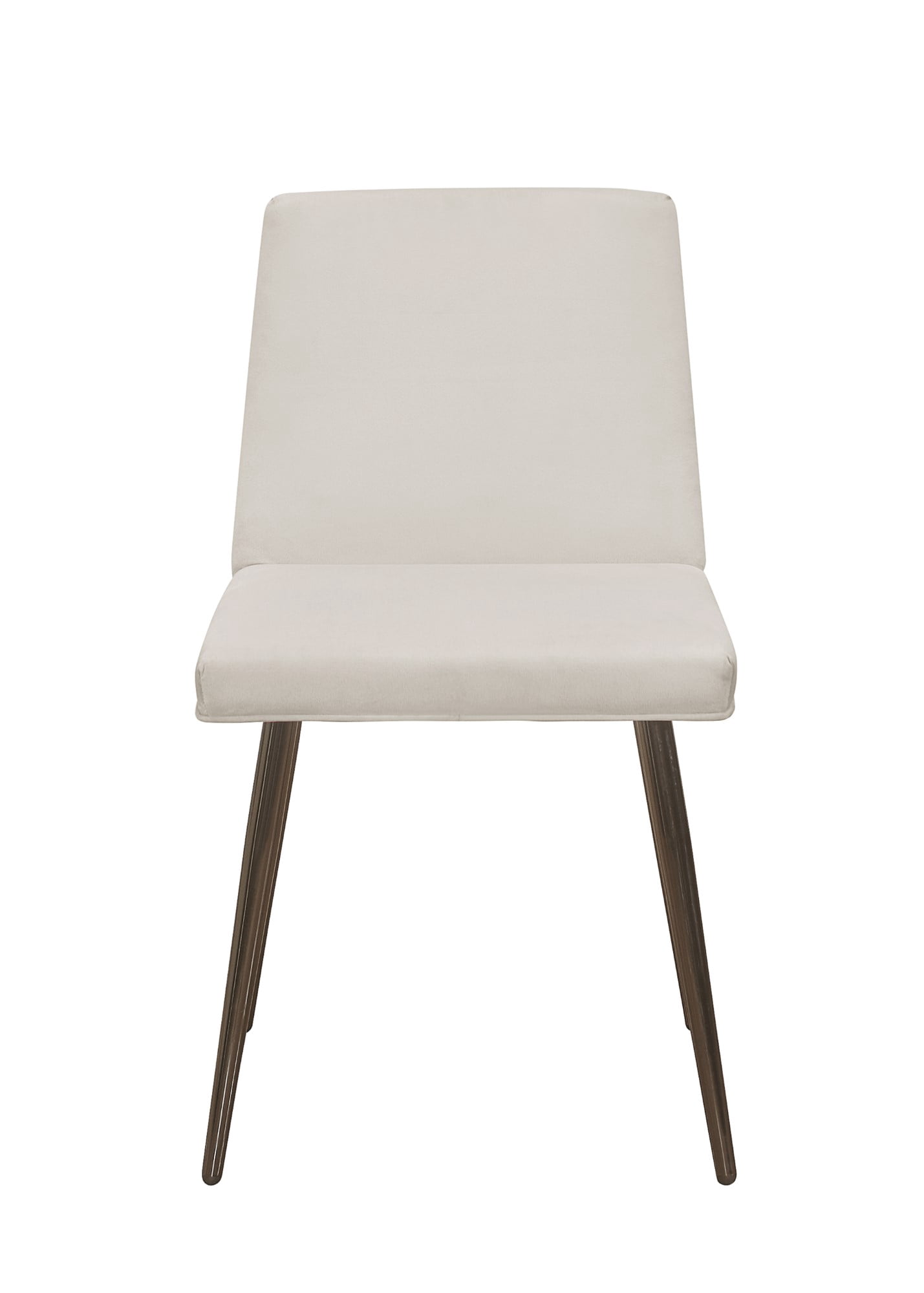 Home Design Lattice Dining Chair (Set of 4), Light Gray, Parsons silhouette, Velvet upholstery, Diamond channel tufting, Sleek dowel legs, Comfortable seating, Modern style, Durable construction