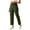 Army Green, variant on Edvintorg Womens Cargo Pants with Pockets High Waisted Hiking Trouser Outdoor Casual Athletic Pant Clothes Women Army Green S-2XL