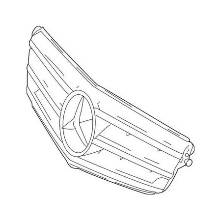 Genuine OE Mercedes-Benz Grille - 204-880-10-83