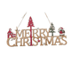 thumbnail image 1 of Letrero colgante de Navidad, letrero de puerta de madera, decoración de pared de puerta de Navidad, decoración de árbol de Navidad, 1 of 5