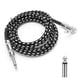 thumbnail image 5 of Cable Amplificador De Guitarra Eléctrica, 22AWG 6,35 Mm Cable De Guitarra Con Cabeza Macho Señal Estable Plug And Play Bajo Nivel De Ruido Para Micrófono Para Mezclador Para, 5 of 7