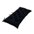 thumbnail image 1 of Becaristey Waterproof Bench Mat Cushion - Sun Protection And Comfortable For Outdoor Outdoor Chair Cushions Polyester Bench Cushion black 120*50*8CM, 1 of 6