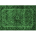 thumbnail image 1 of Ahgly Company Indoor Rectangle Persian Emerald Green Traditional Area Rugs, 7' x 10', 1 of 4