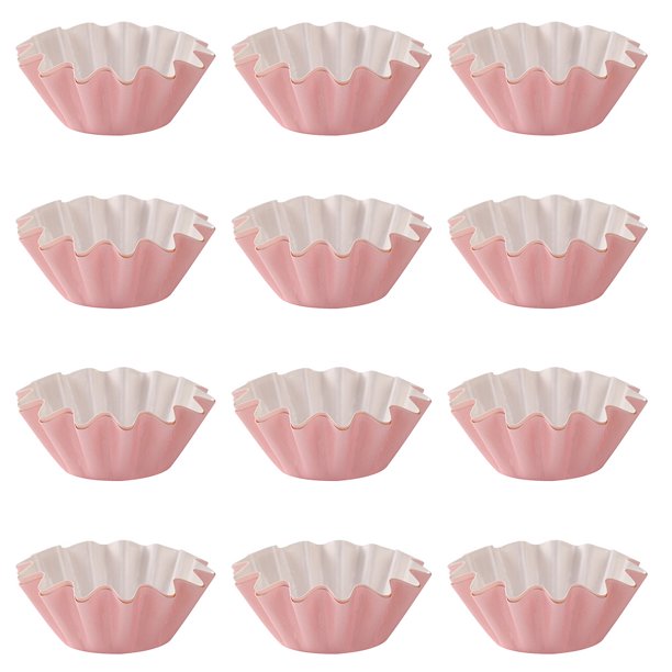 Tazas de papel de 50pcs Papel Tazas de papel Cupcake Hornear Tazas Magdalena Revestimientos de cupcake para panadería