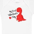 thumbnail image 4 of Inktastic My First Valentine's Day Boys or Girls Baby Bodysuit, 4 of 5