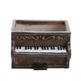 thumbnail image 2 of Piano Decorative Planter, 5.9*4.1 Inch Plant Gift Desk Decor Succulent Pot for Indoor Plants Piano Home Shelf Office Decor Small Flower Pot with Drainage, 2 of 7