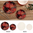 thumbnail image 4 of SKYSONIC Autumn Leaves Maple Pot Holders Trivets, 2 Pcs Heat Resistant Trivets,Vintage Fall Landscape Cotton Thread Weave Mats for Hot Pads Pans Pot Bowl Teapot for Kitchen Decor, 4 of 7
