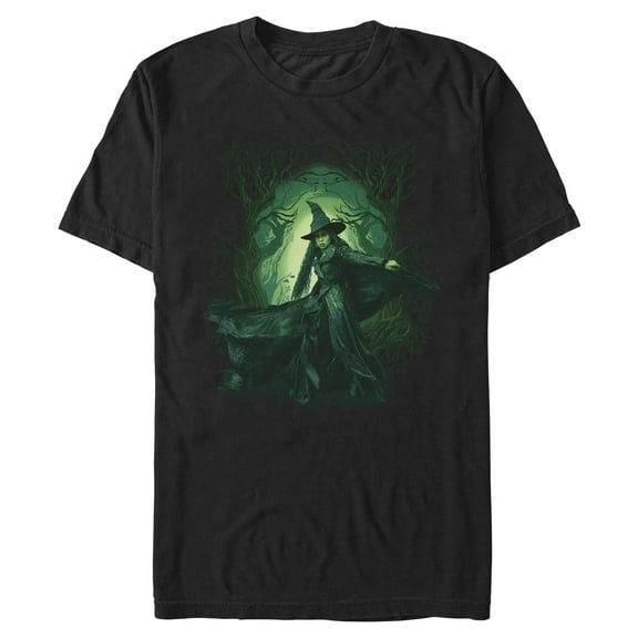Mens Wicked: For Good Elphaba Green Forest T Shirt