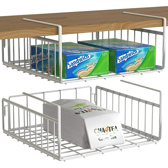 2 Pack Under Shelf Basket