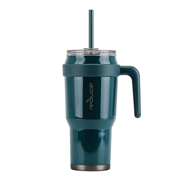 Reduce 40 oz Mug Tumbler, Stainless Steel with Handle ? Keeps Drinks