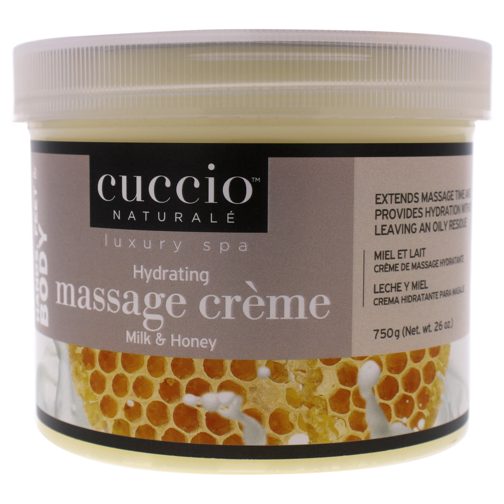 Hydrating Massage Creme Milk and Honey by Cuccio for Women 26 oz