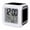 Black, variant on Grey Geometric Digital Alarm Clock for Bedrooms, Smart LED Alarm Clock with 7 Color Changing Night Light, Bohemia Tribal Farm Tribal Patterned Silent Wake Up Clocks for Sleep Study Cooking 3.2"x3.2"